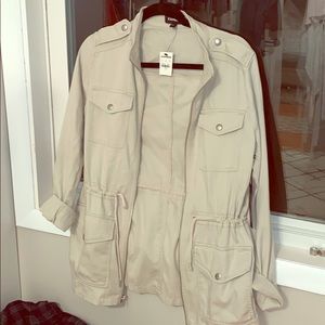 Small Express thin casual utility jacket.